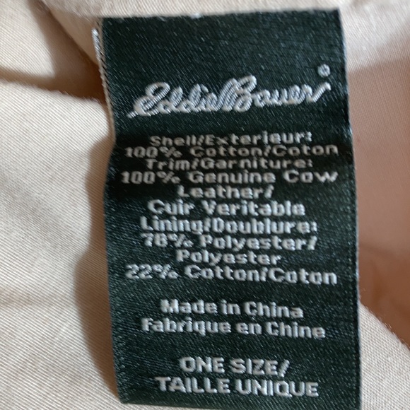Eddie Bauer canvas and leather handbag - Picture 13 of 13